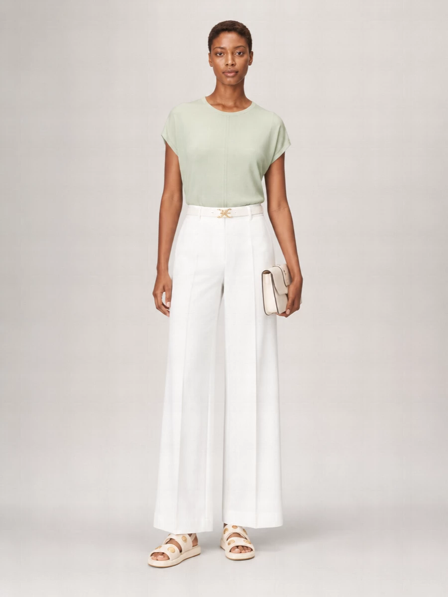 Pinko Silk Crew-Neck Short-Sleeve T-Shirt
