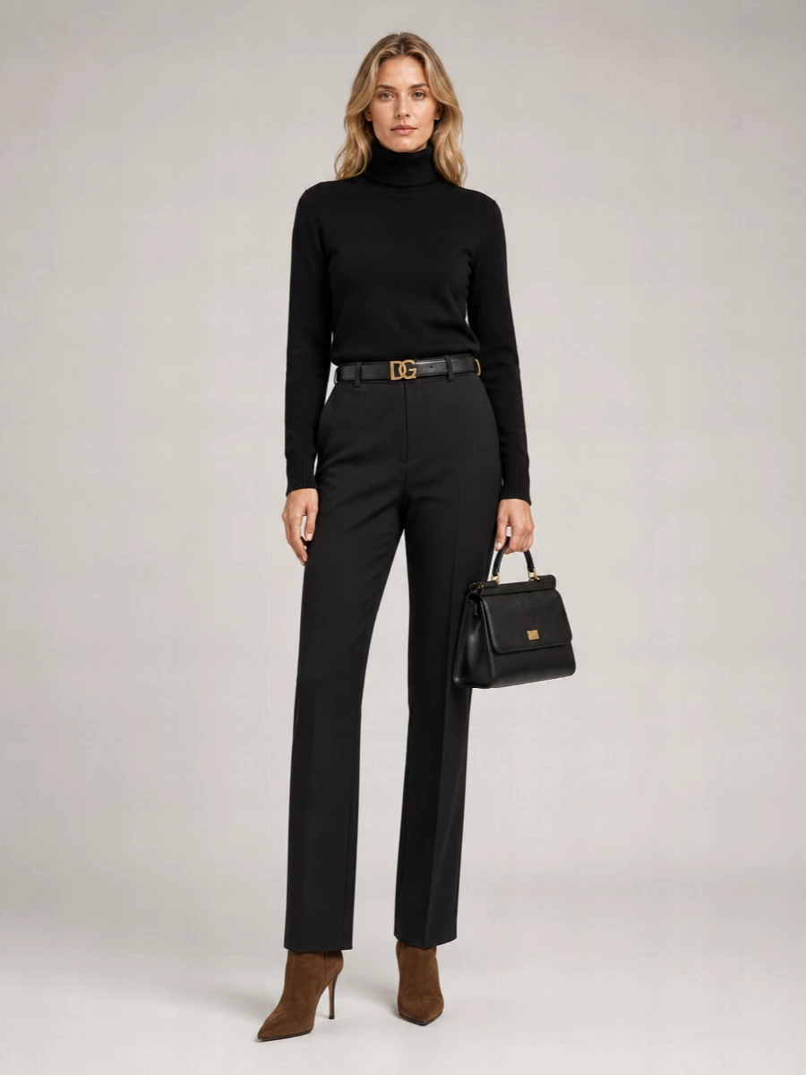 Dolce&Gabbana Suede Leather Pointed-Toe Ankle Boots