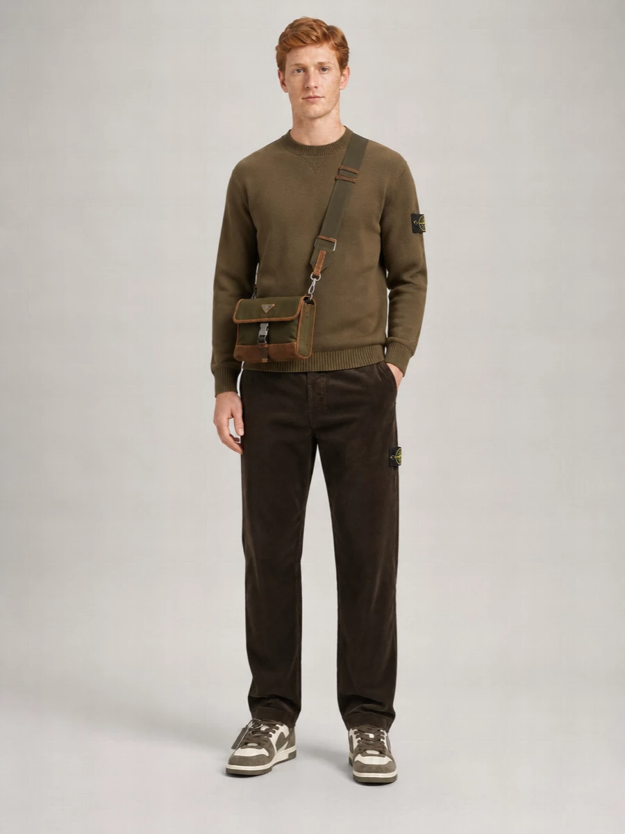 Stone Island Stretch Cotton Sweater