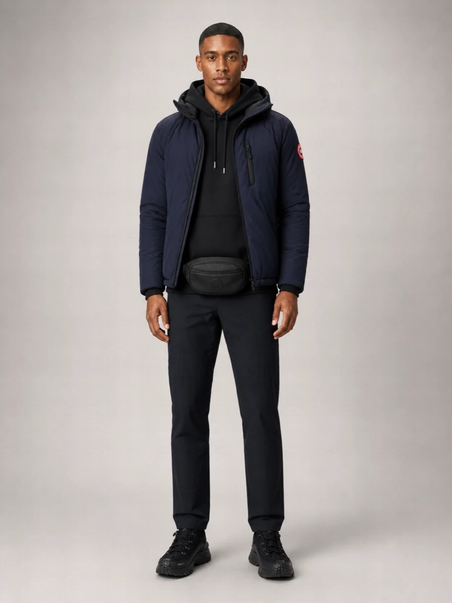 Canada Goose Down Hooded Puffer Jacket