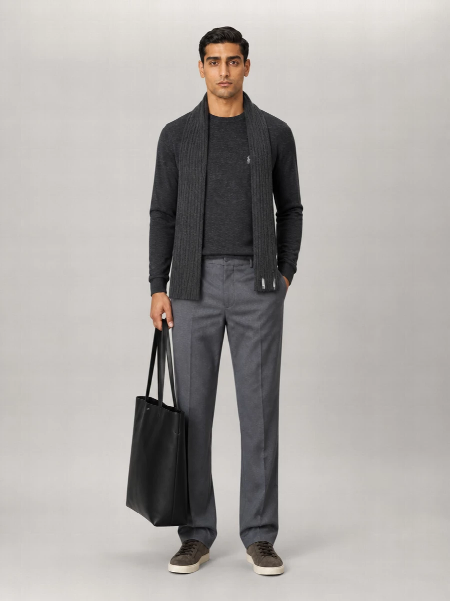 Polo Ralph Lauren Merino Wool Regular-Fit Crewneck Sweater