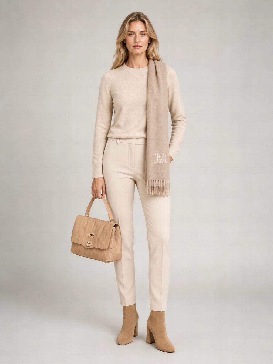 Brunello Cucinelli Cashmere Regular-Fit Crew-Neck Long-Sleeve Jumper