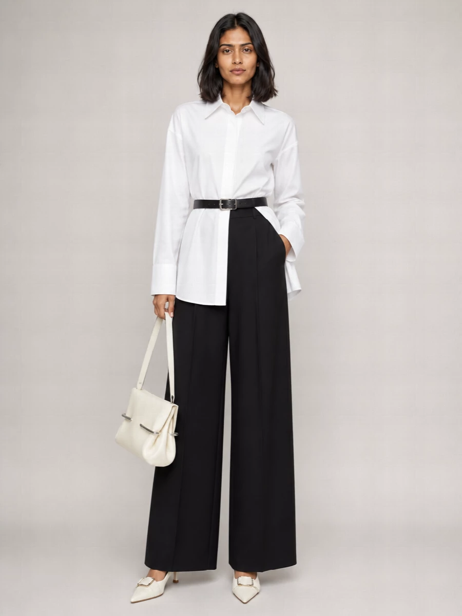 Givenchy Cotton Asymmetric Backless Shirt