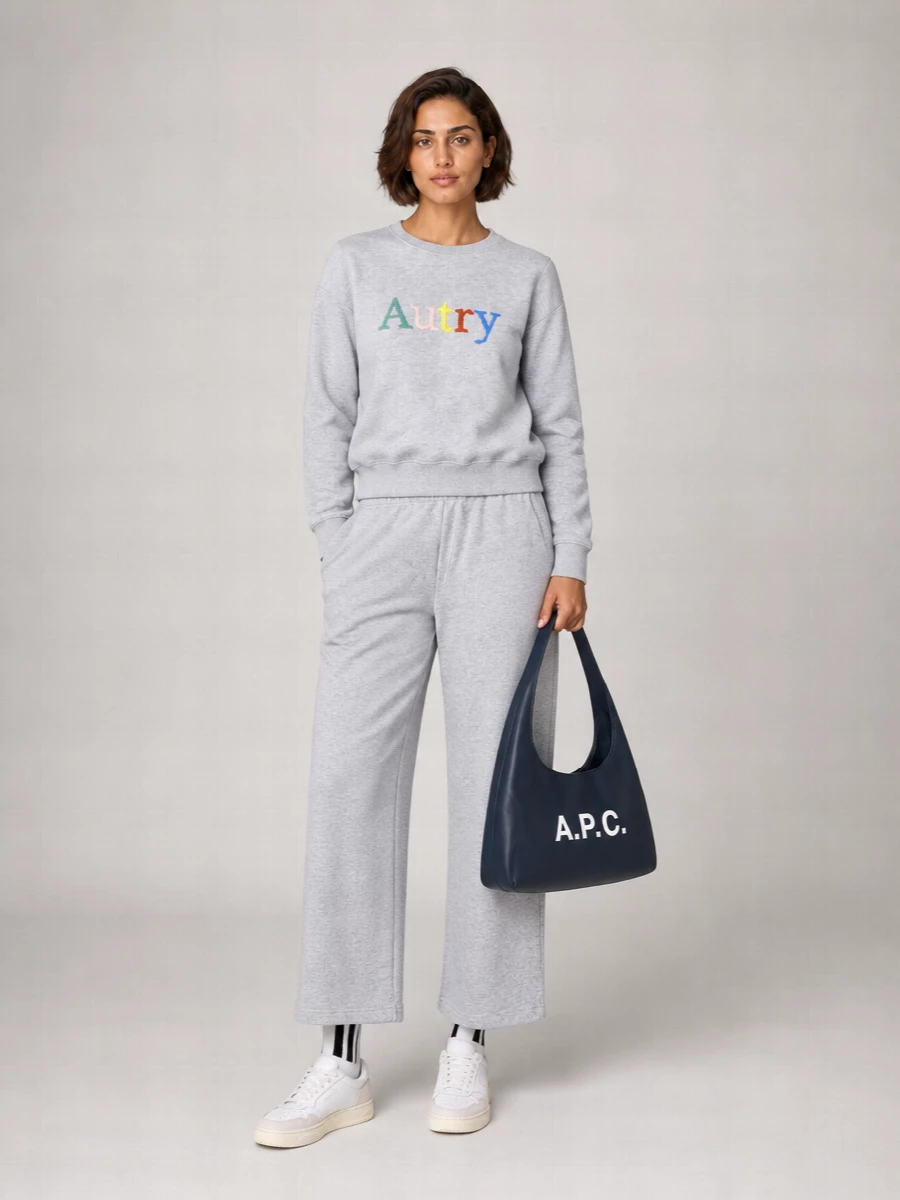 Autry Logo-Embroidery Sweatshirt