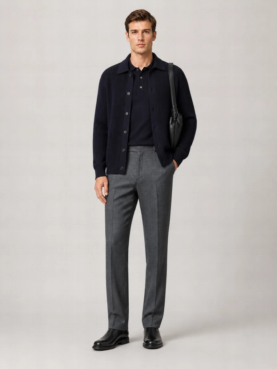 Lardini Cashmere Wool Coat