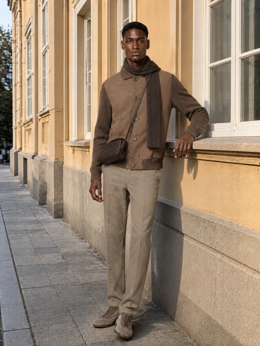 Brioni bomber brunello cucinelli trousers sneakers