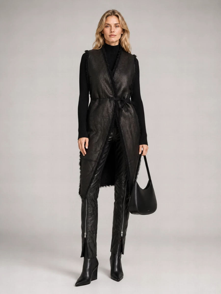 Rick Owens Shearling Coat