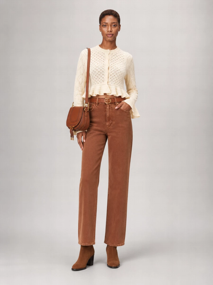 Chloé Denim Straight-Leg Jeans