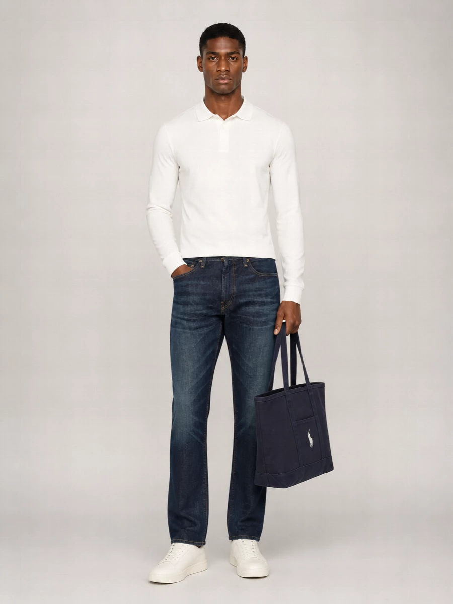 Tommy Hilfiger Leather Low-Top Sneakers