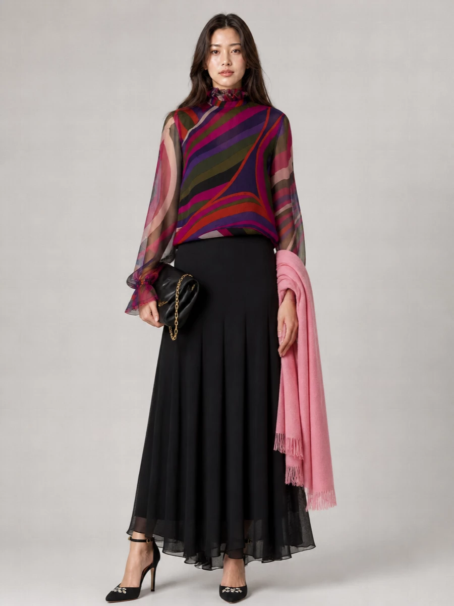 Pucci Silk Printed Blouse