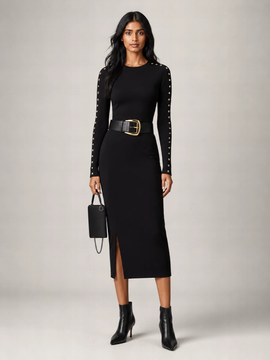 Stella Mccartney Slim-Fit Midi Dress
