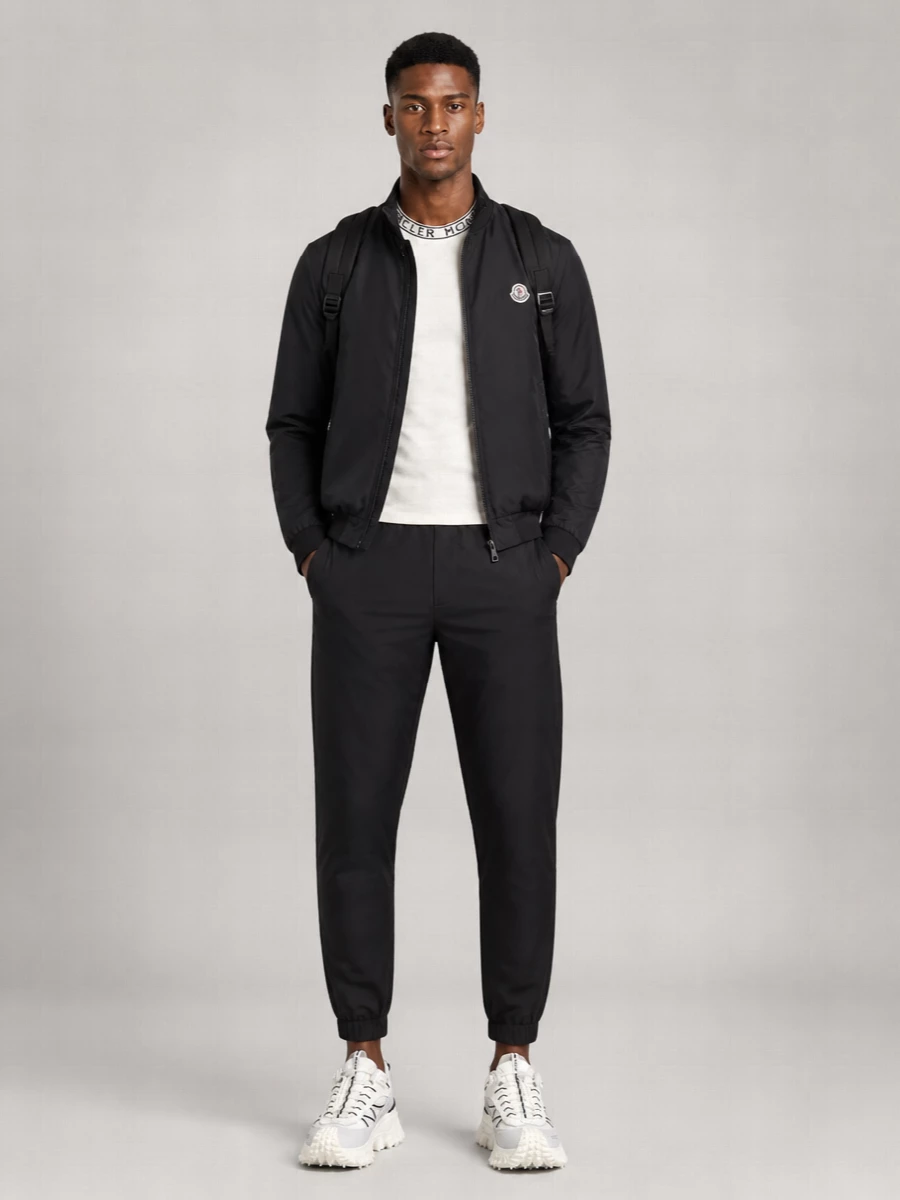 Moncler Ribbed Hemmoor Bomber Jacket