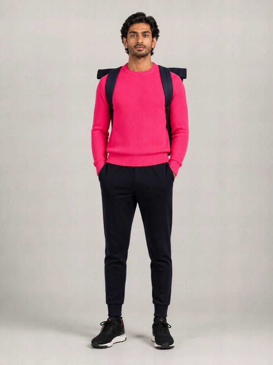 Amaranto Cashmere Wool Sweater