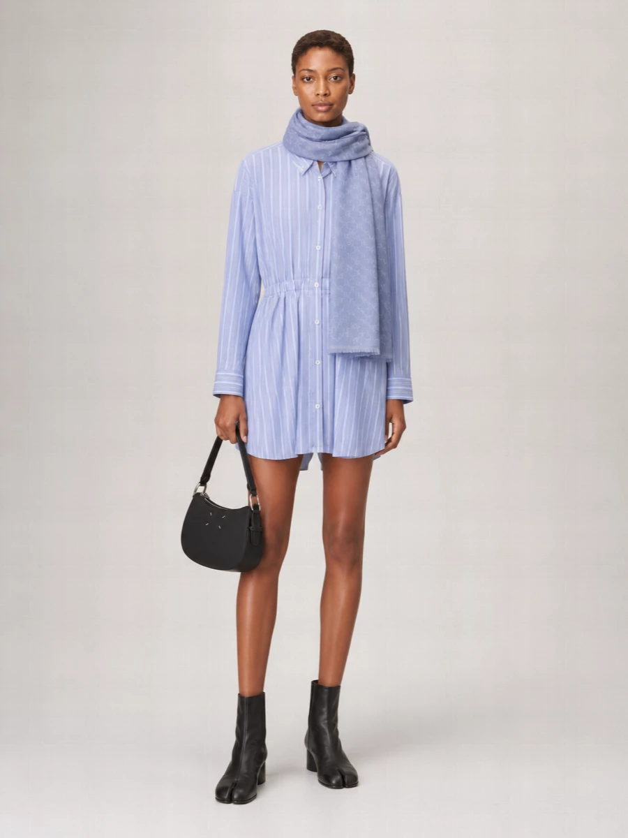 Maison Margiela Striped Shirt Dress