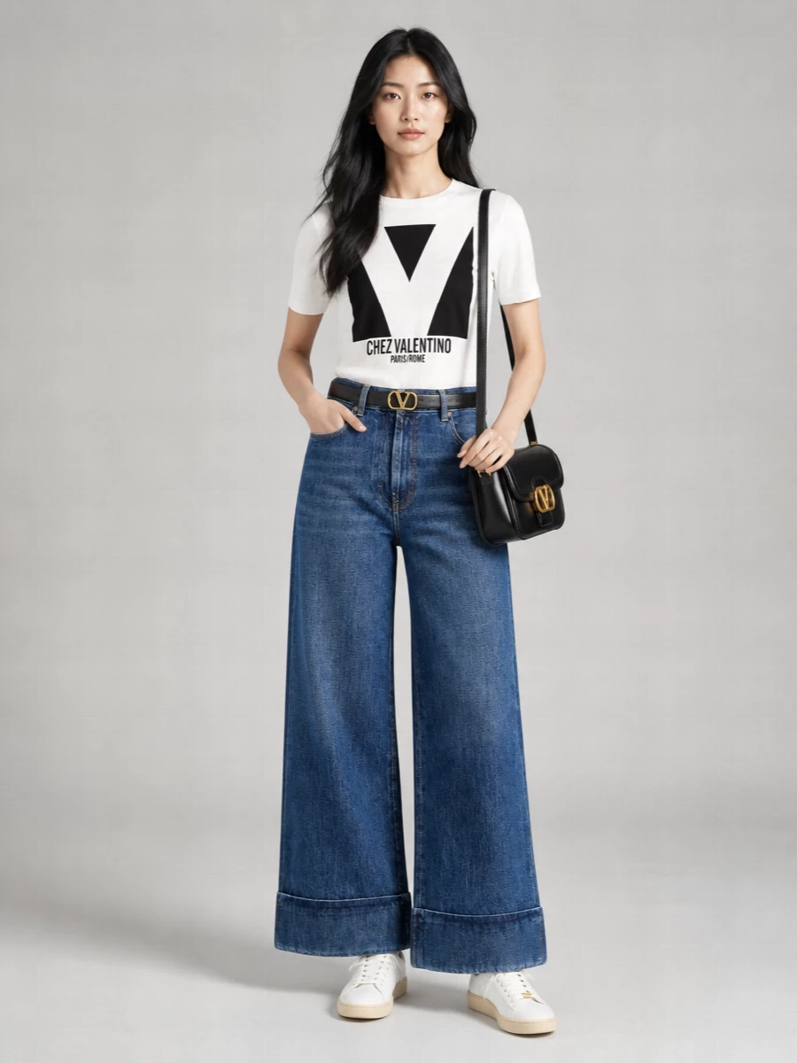 Valentino Garavani Leather Shoulder Bag