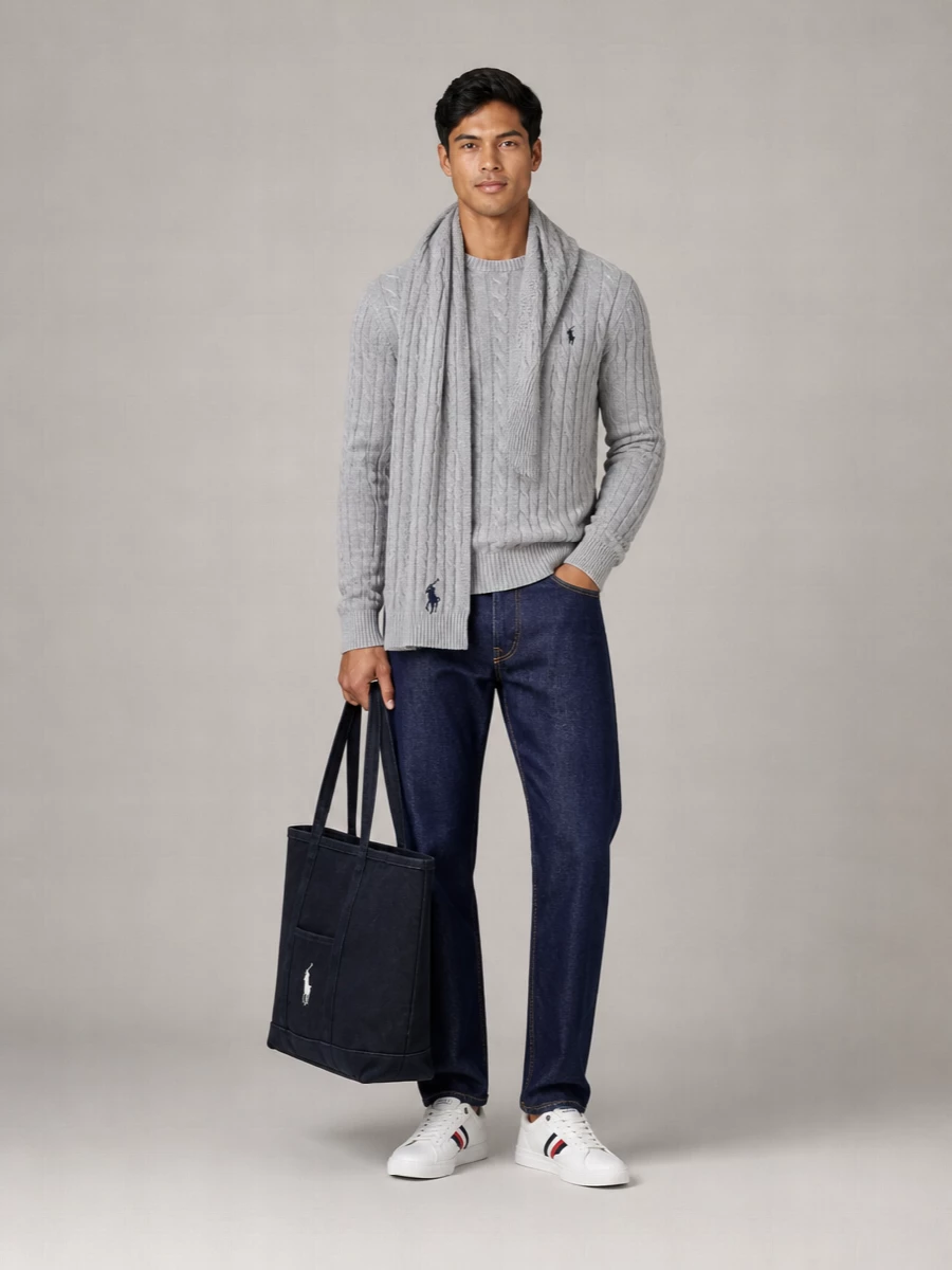 Polo Ralph Lauren Wool Cashmere Scarf