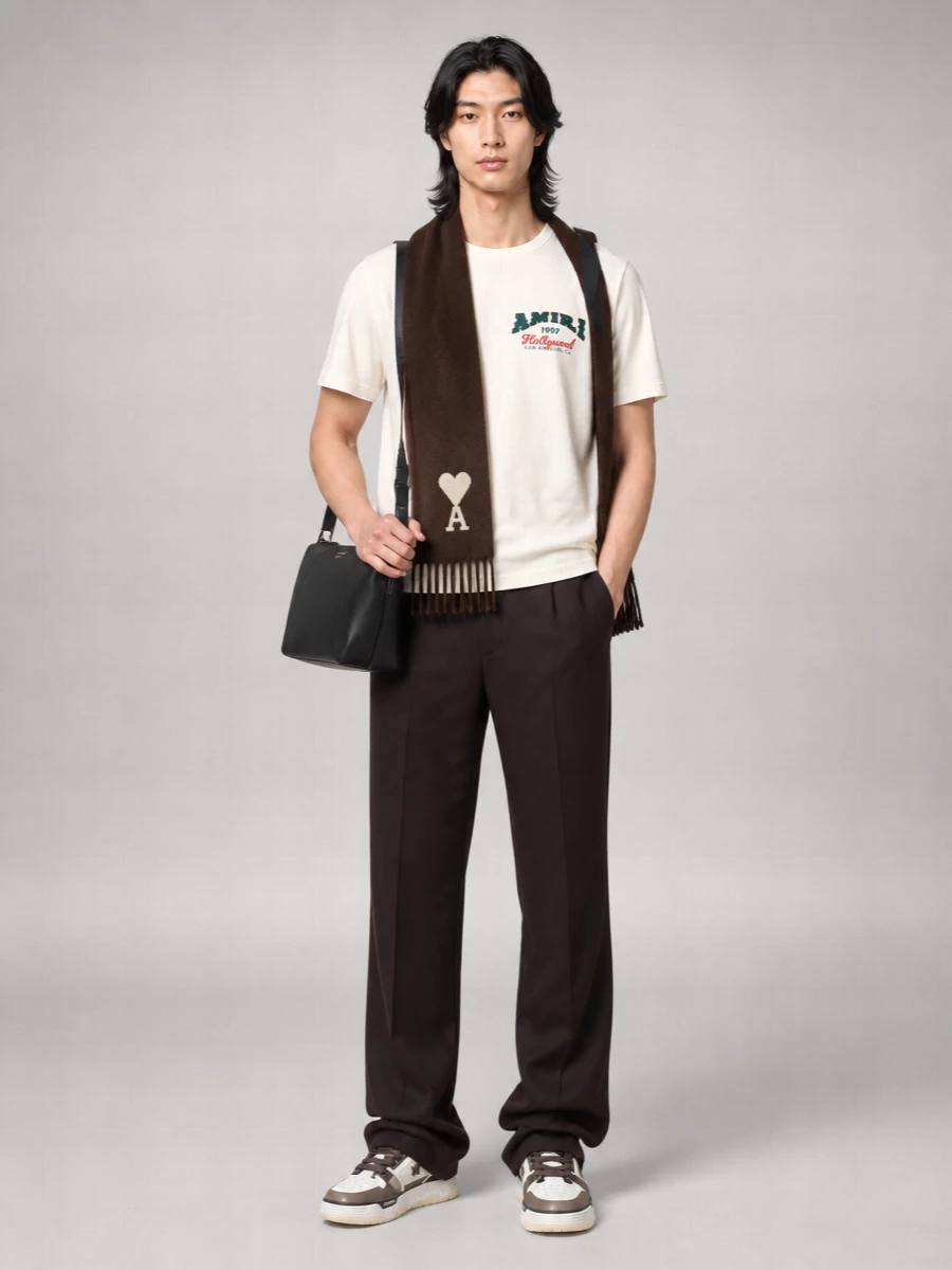 Prada Leather Crossbody Shoulder Bag