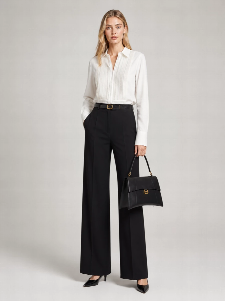Gucci Wide-Leg Trousers