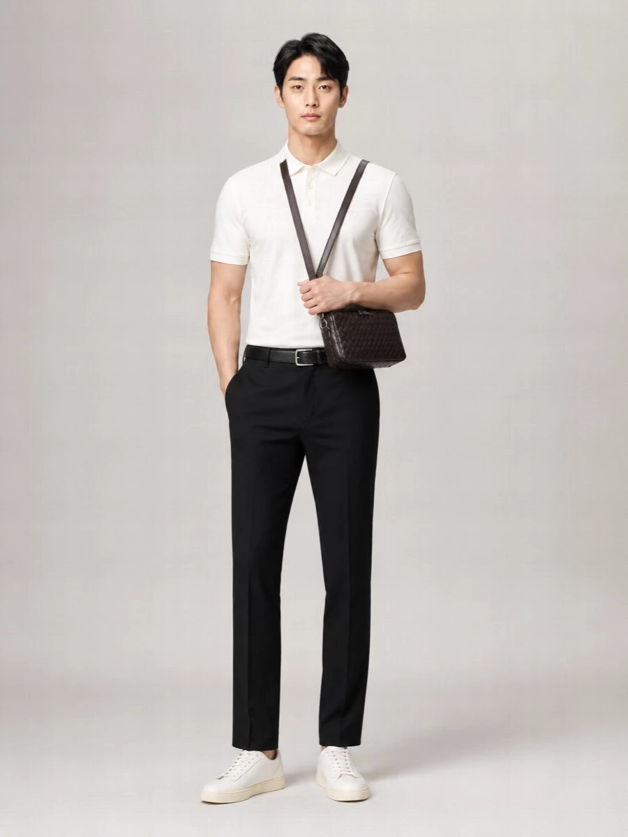 Burberry Logo-Embroidered Polo Shirt