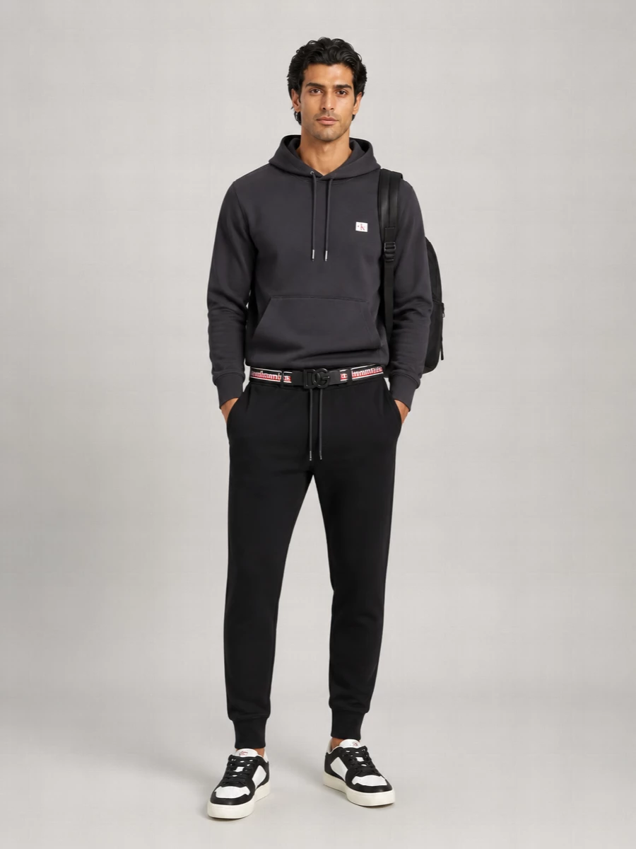Calvin Klein Logo-Patch Hoodie