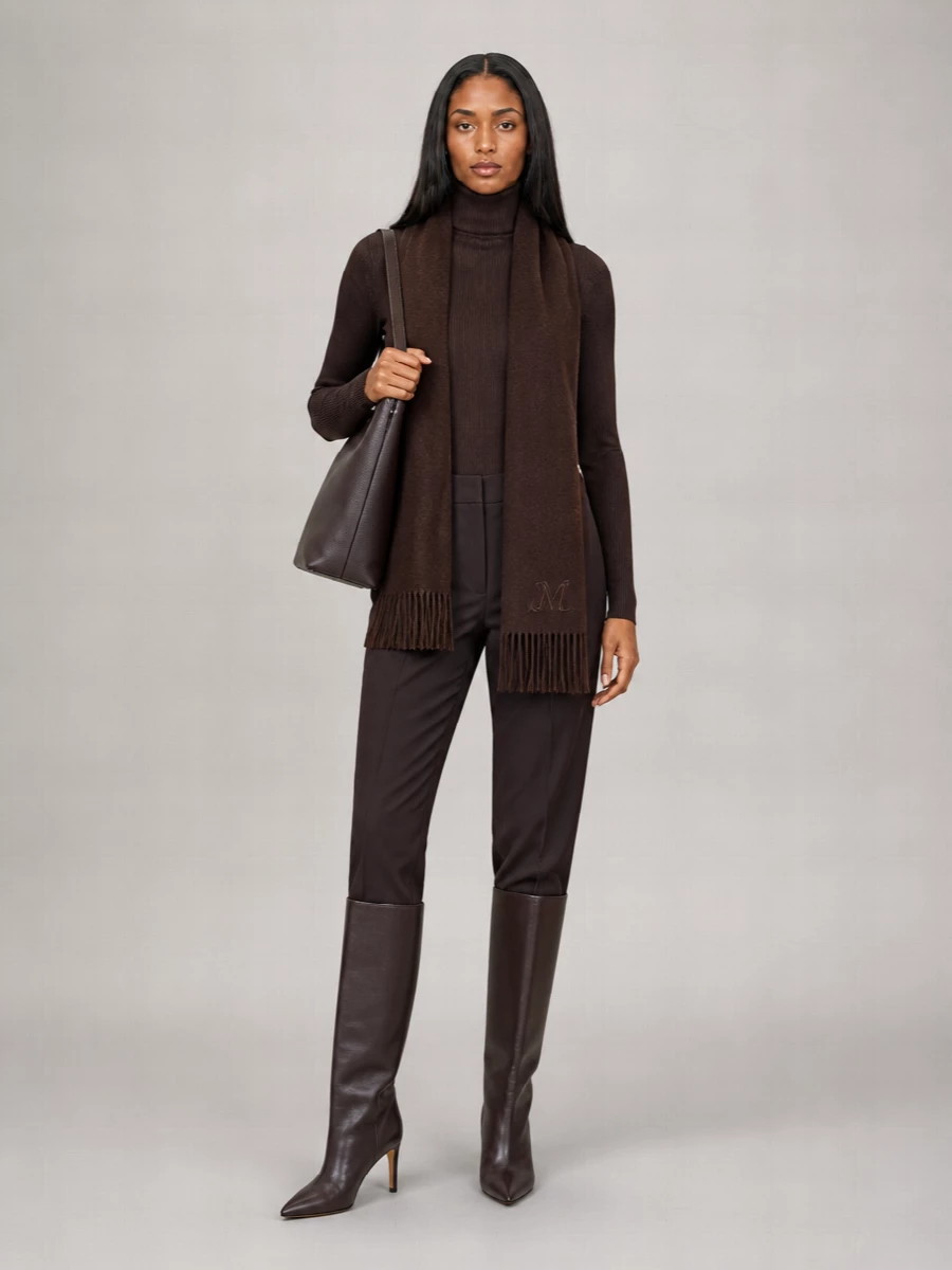 Max Mara Sleeveless Virgin Wool Knitted Top