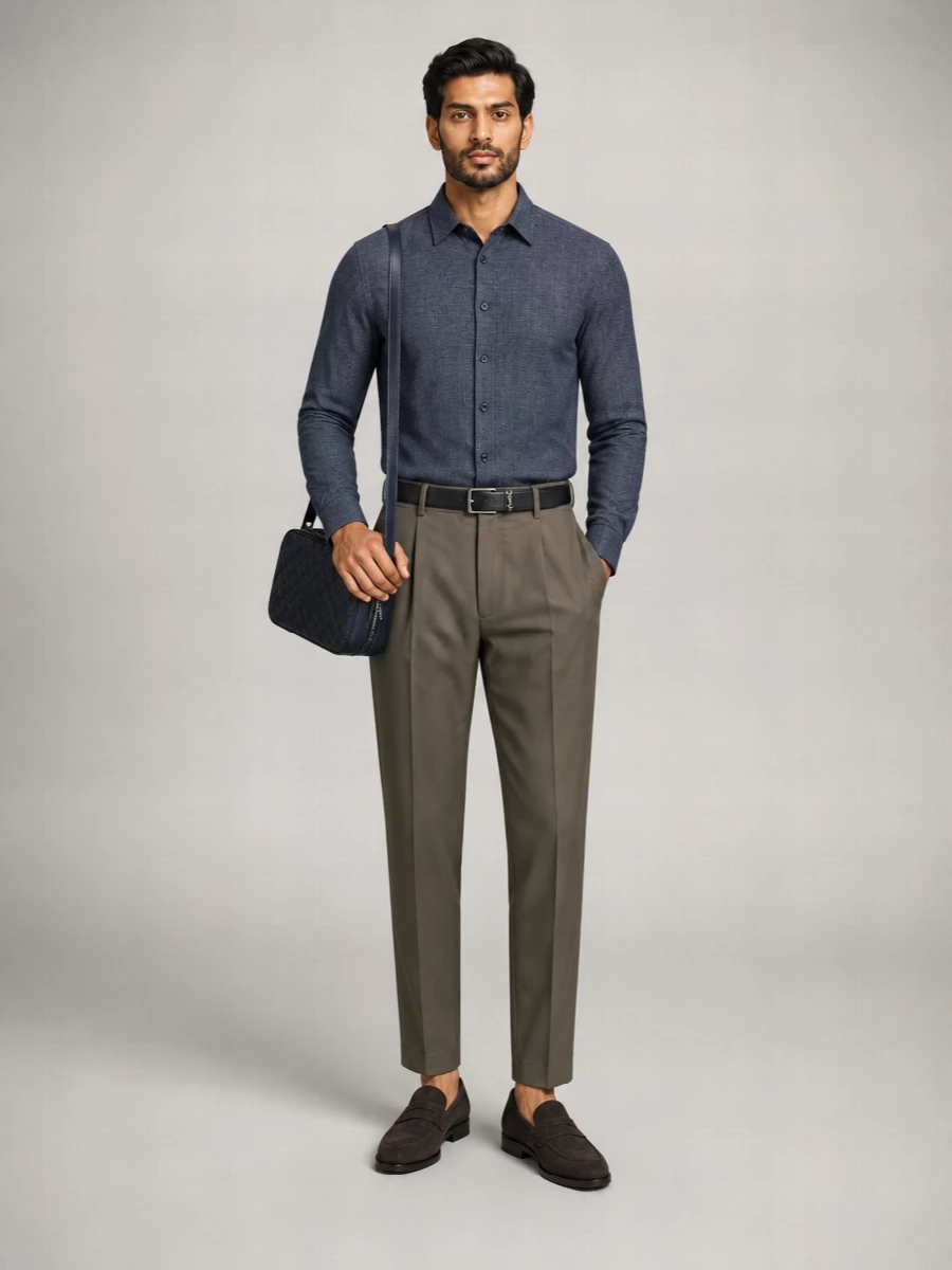 Zegna Cashmere Linen Silk Overshirt