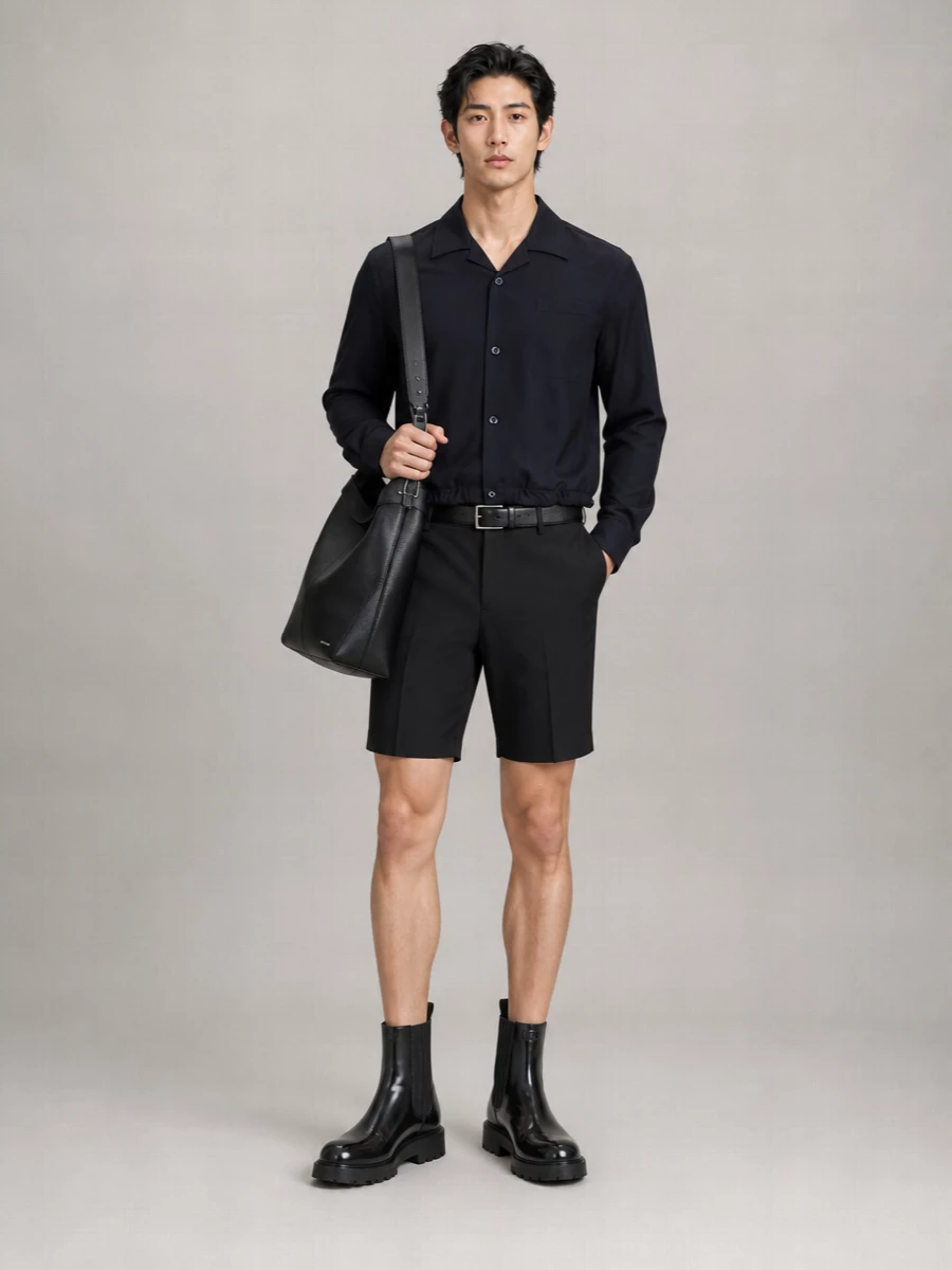 Givenchy Virgin Wool Tailored Bermuda Shorts