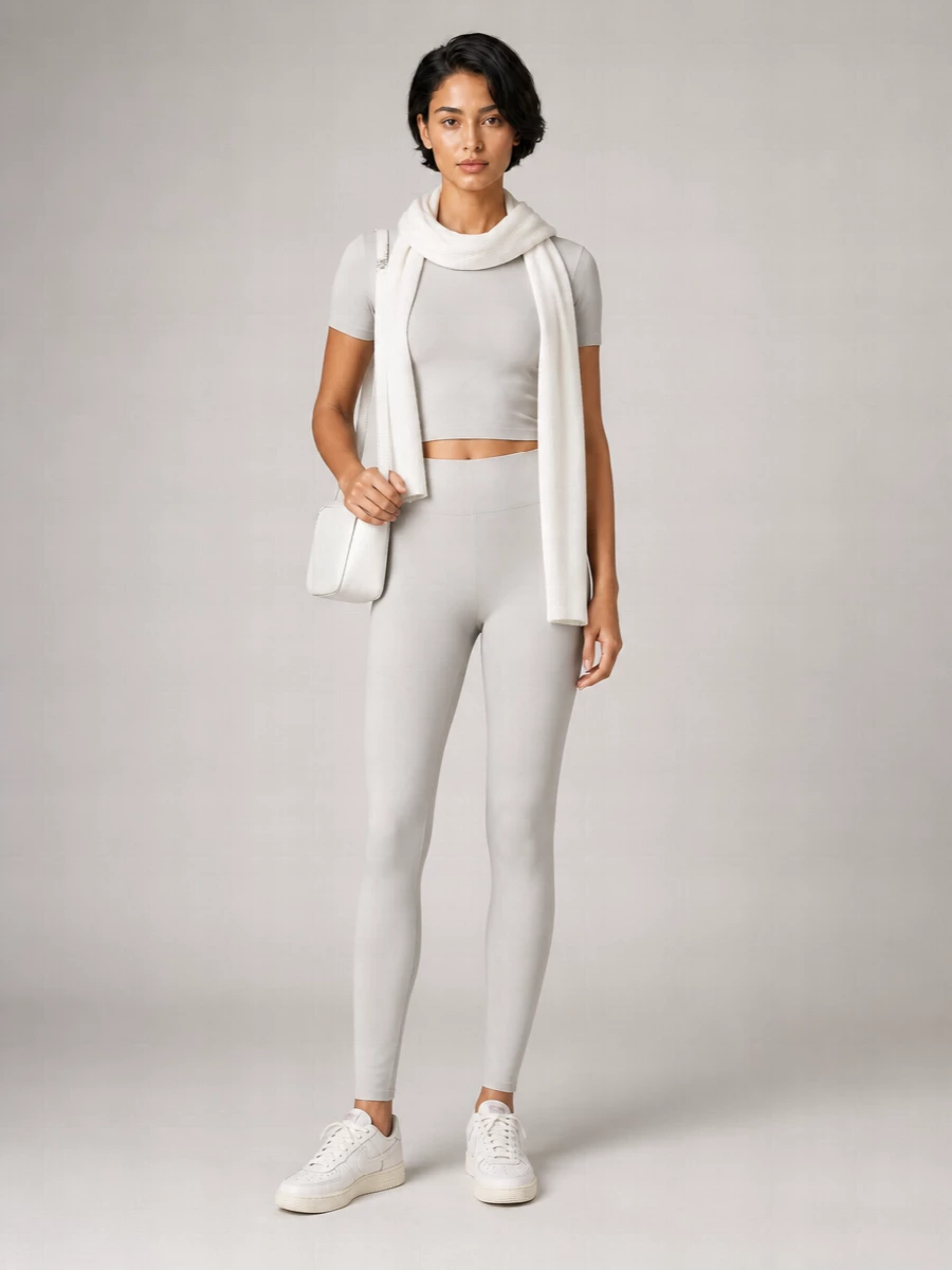 Wolford Seamless Fitted Cropped T-Shirt