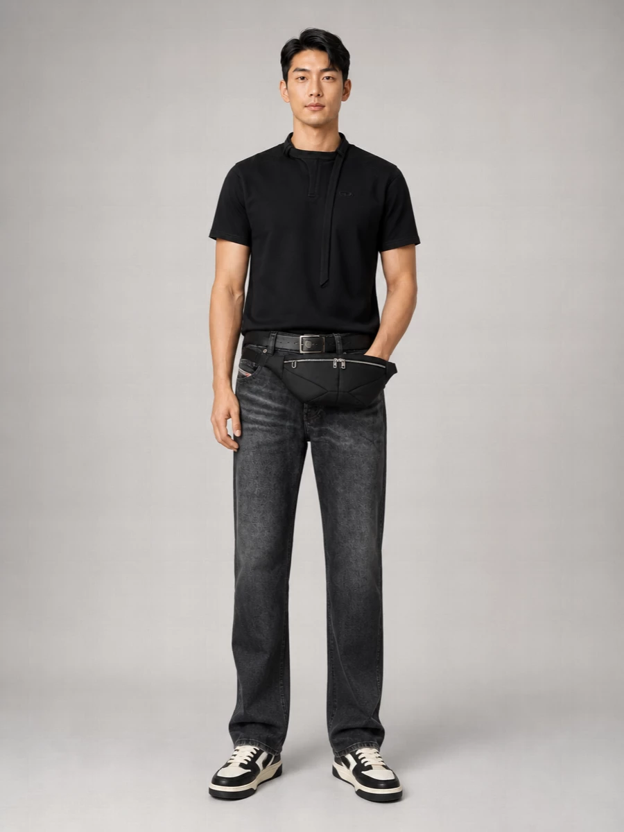 Diesel Knot Detail Short-Sleeve T-Shirt