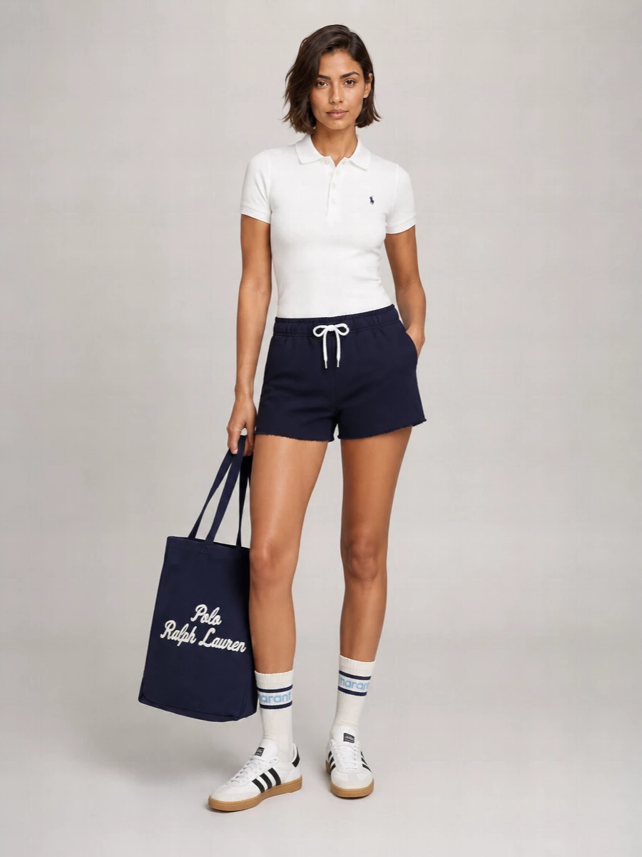 Polo Ralph Lauren Straight Cropped Trousers