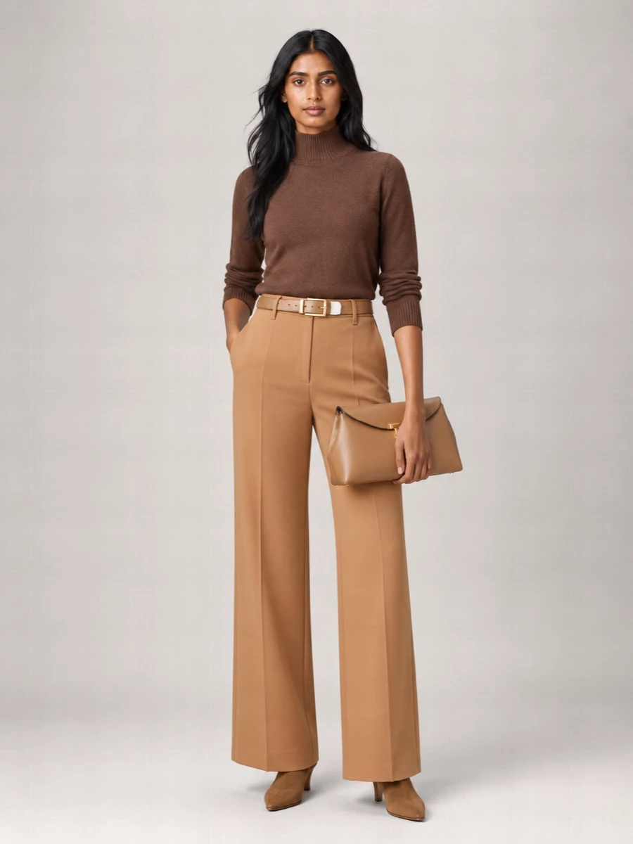 Fendi Calf Leather Reversible Belt