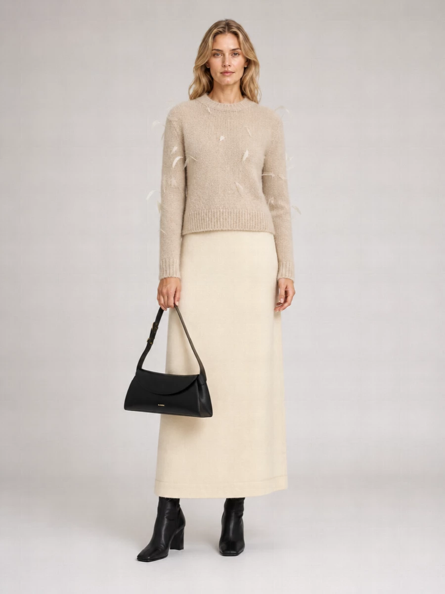 Jil Sander Alpaca Wool Sweater