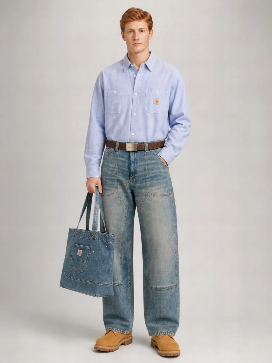 Carhartt Wip Denim Straight-Leg Jeans