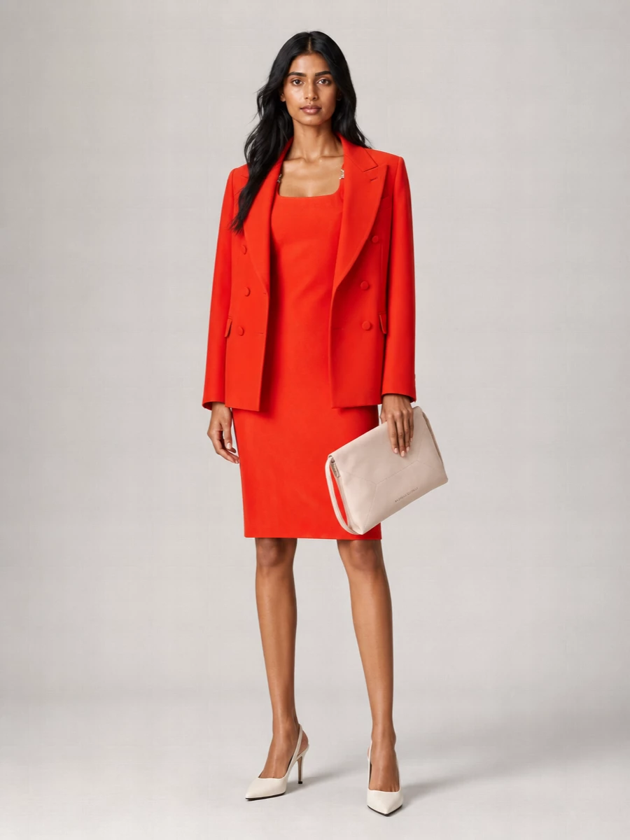 Brioni Silk Wool Double-Breasted Blazer