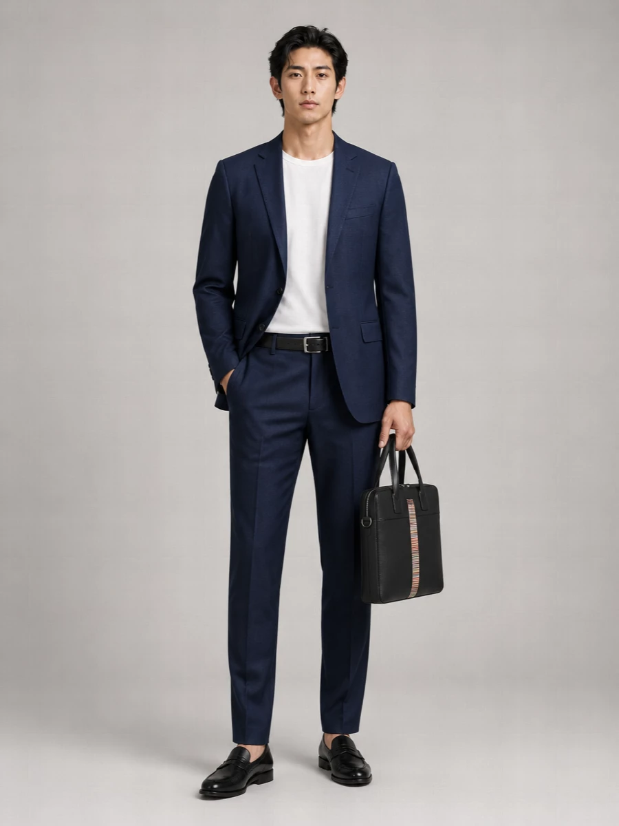 Michael Kors Linen Single Breasted Blazer