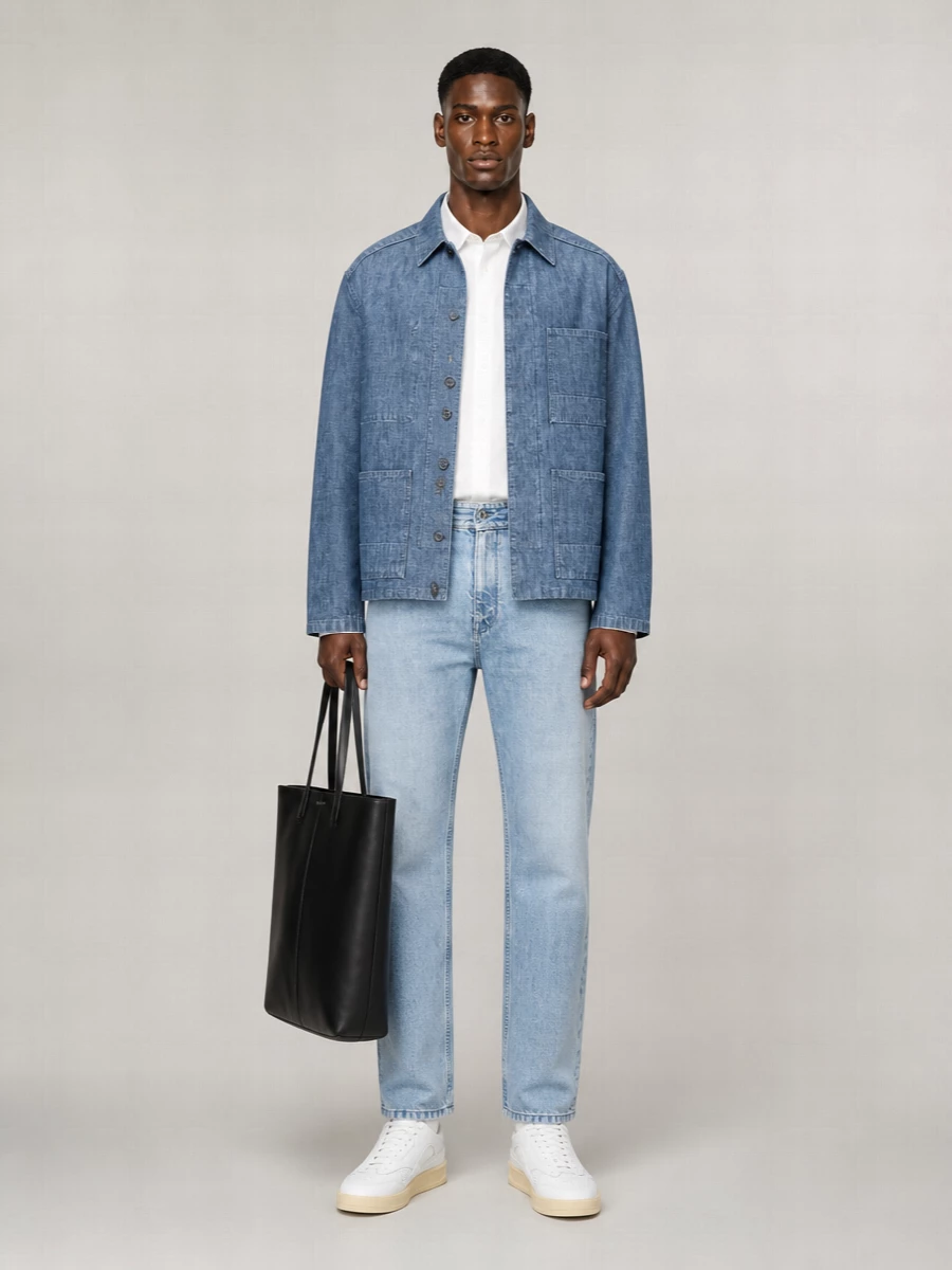 Jil Sander Denim Shirt Jacket