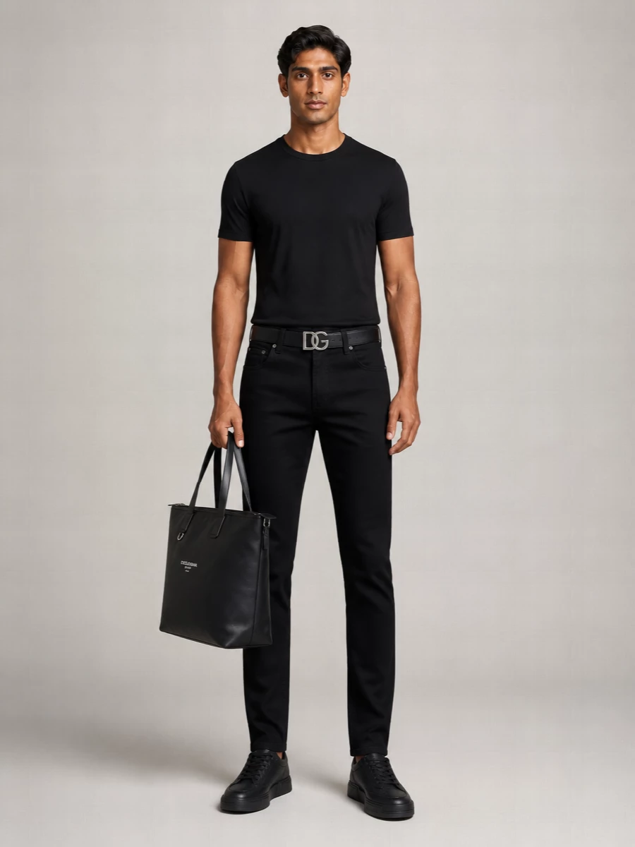 Dolce&Gabbana Cotton Crew Neck T-Shirt