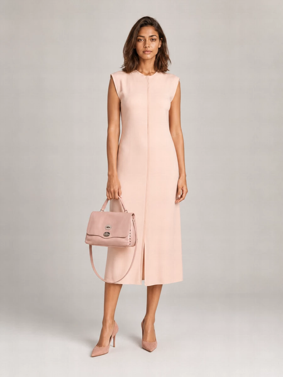 Zanellato Studded Leather Crossbody Bag