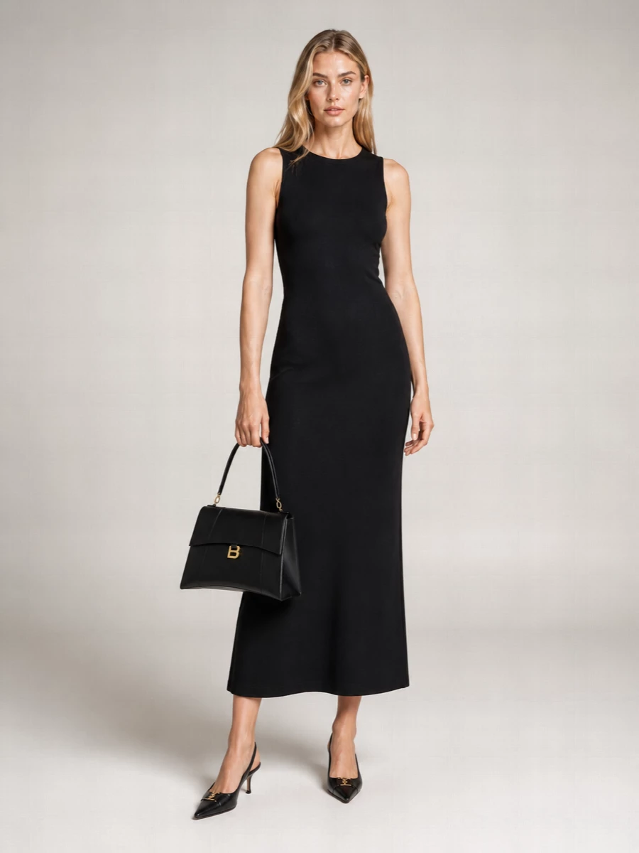 Saint Laurent Calfskin Cutout Pumps