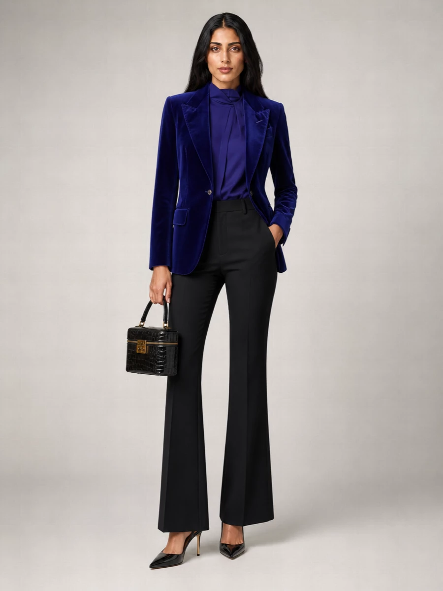 Tom Ford Velvet Single-Breasted Blazer