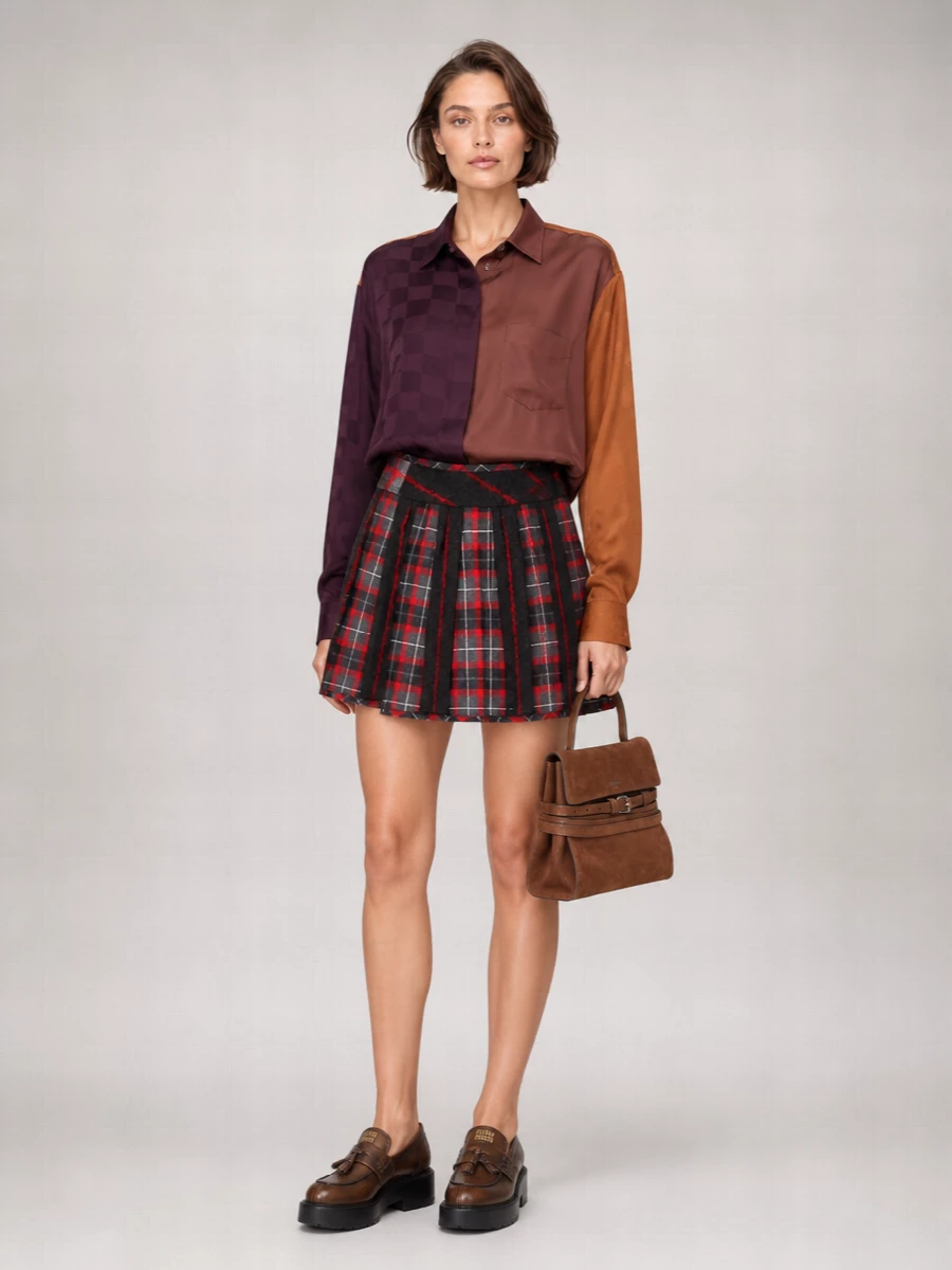 Miu Miu Leather Tassel Platform Loafers