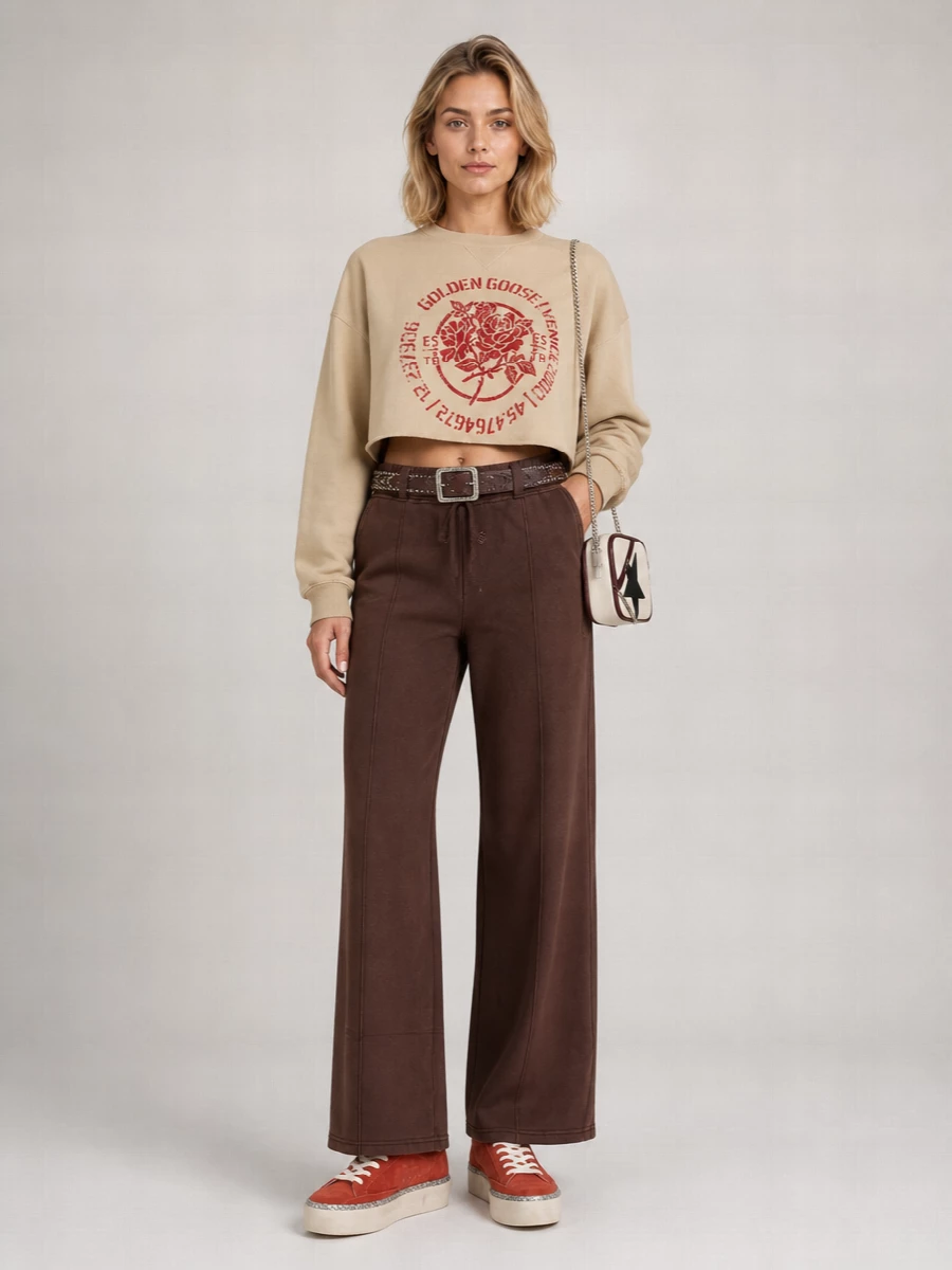 Golden Goose Leather Belt