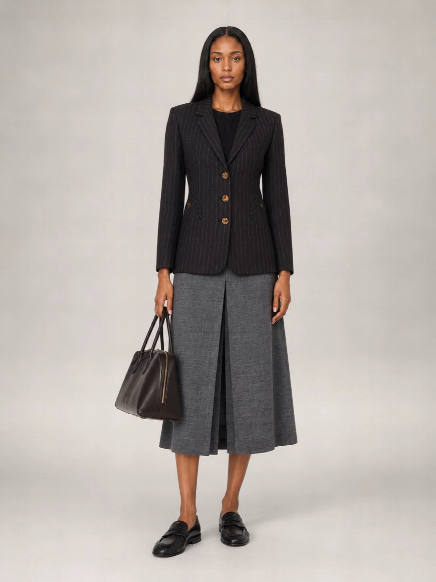 Alaïa Leather Medium Tote Bag