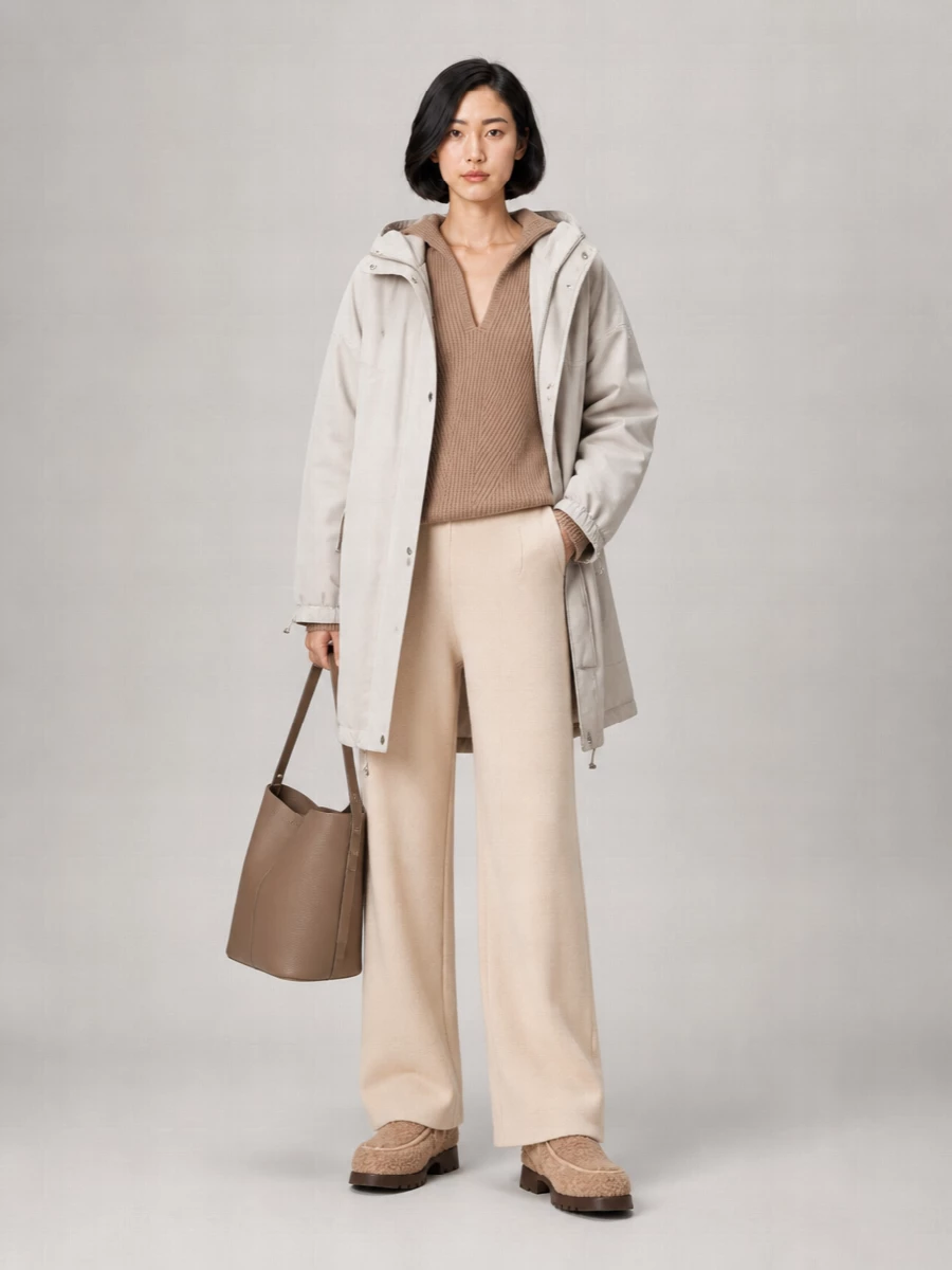 S Max Mara Cotton Blend Puffer Jacket