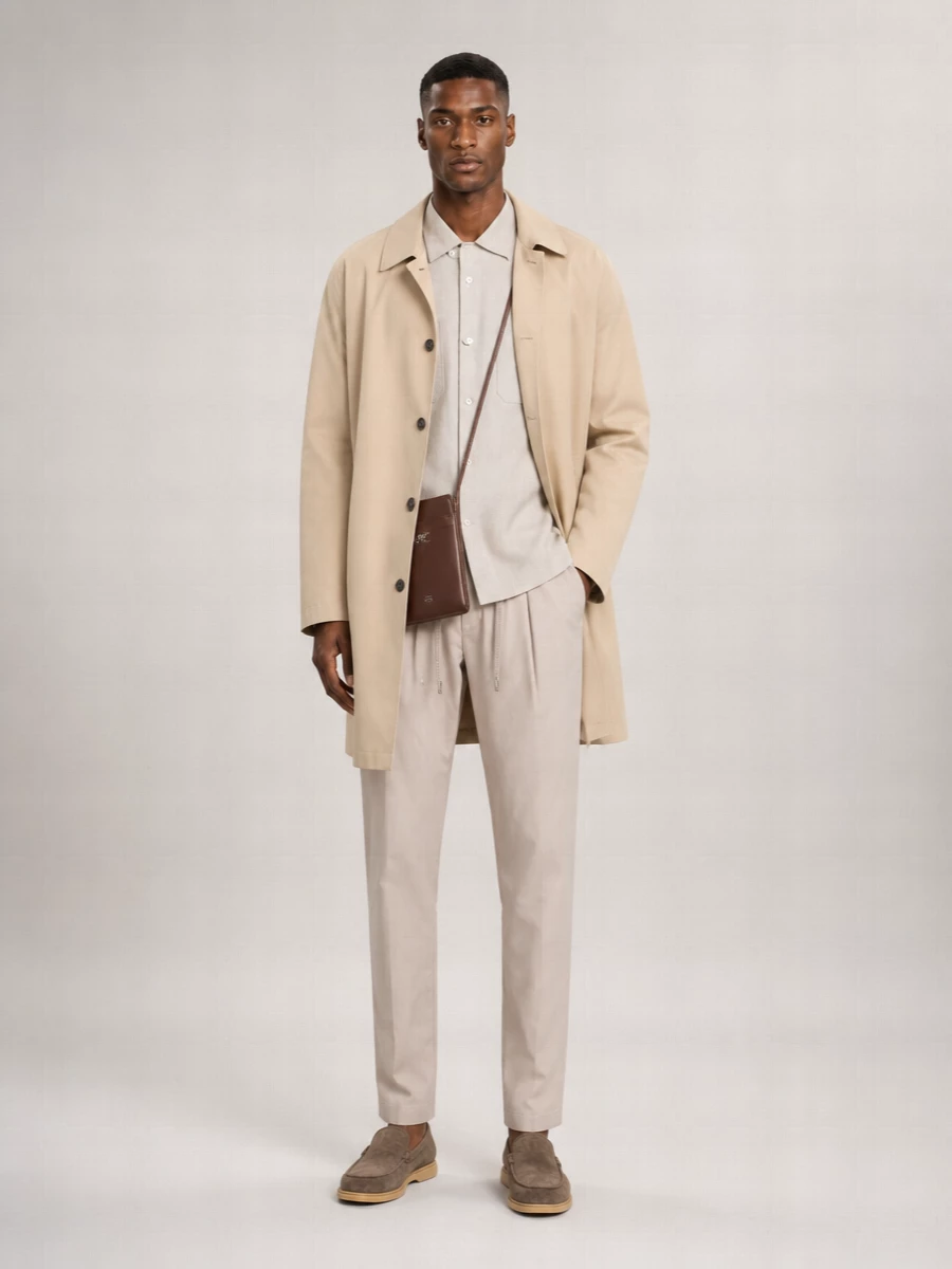 Herno Waterproof Trench Coat