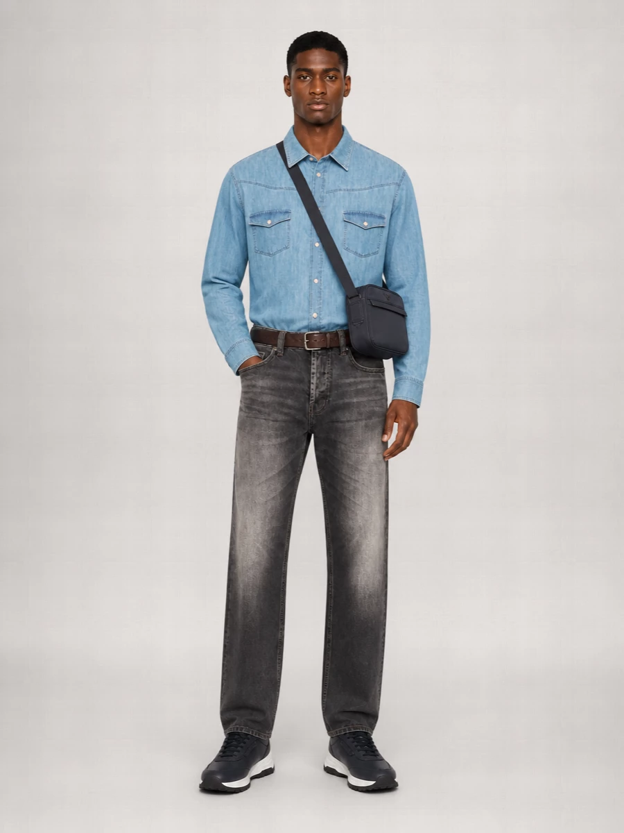 Emporio Armani denim shirt