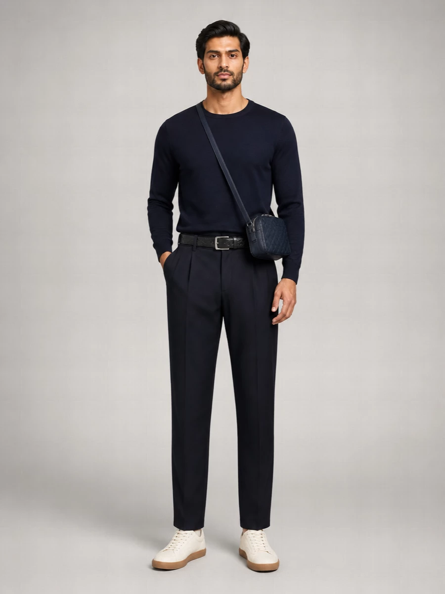 Zegna Cashmere Silk Crewneck Sweater