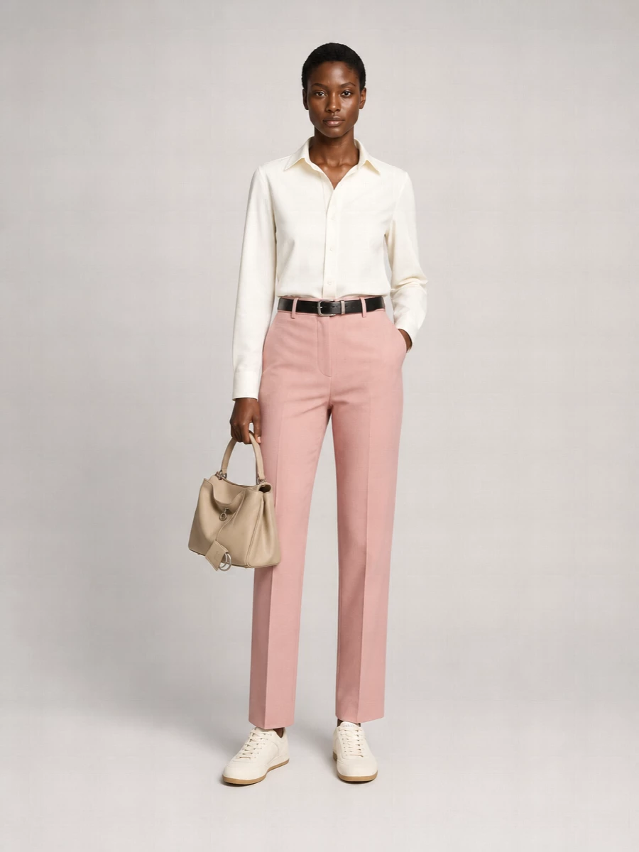 Burberry Virgin Wool Tailored Trousers