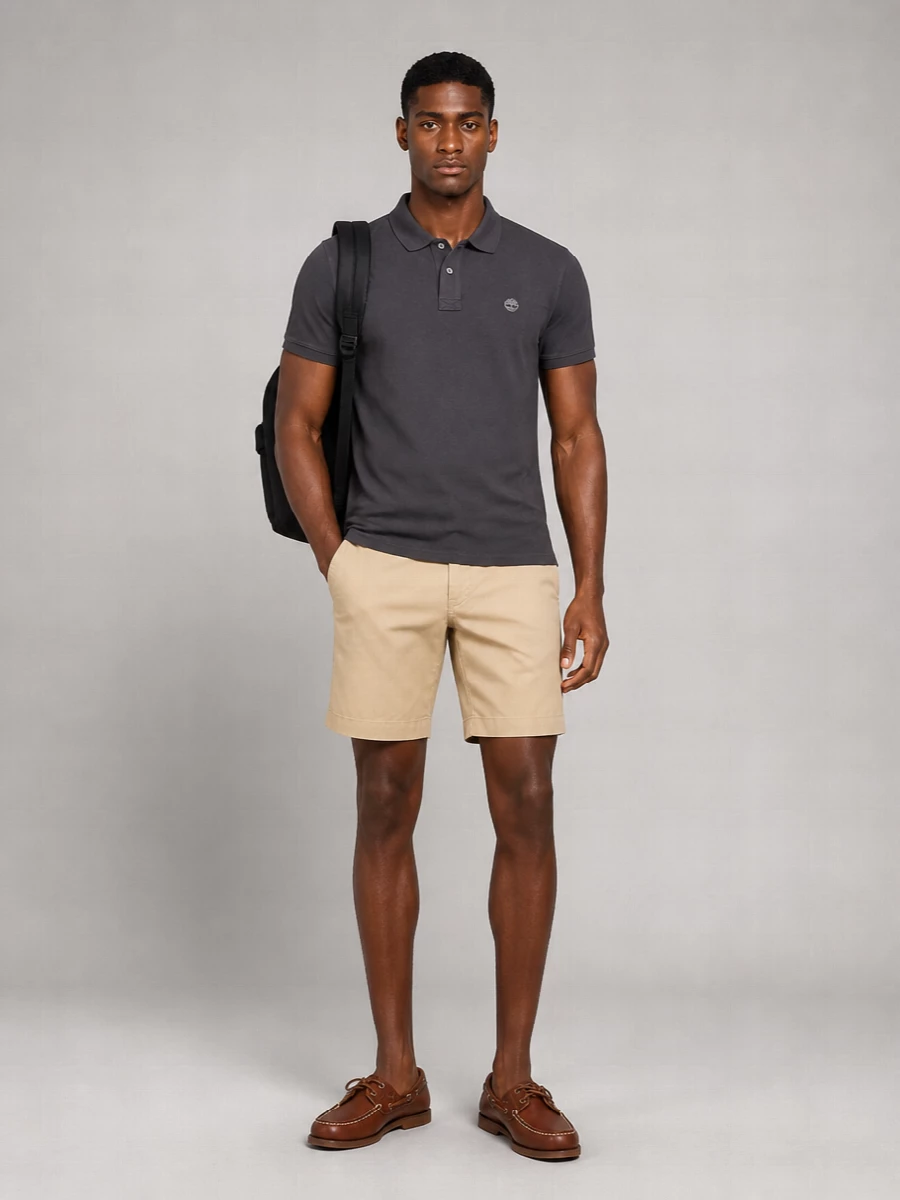 Timberland Cotton Short-Sleeve Polo Shirt