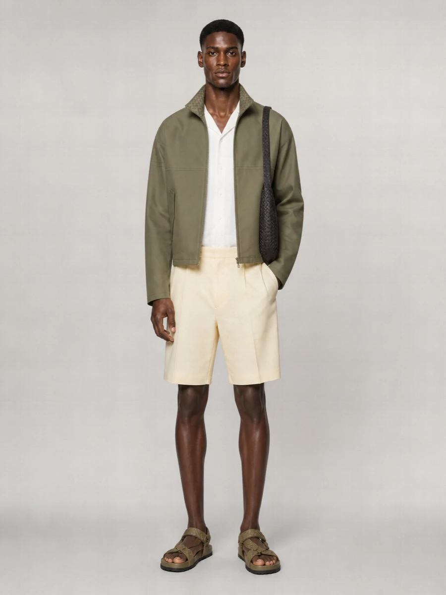 Bottega Veneta Cotton Relaxed-Fit Bomber Jacket